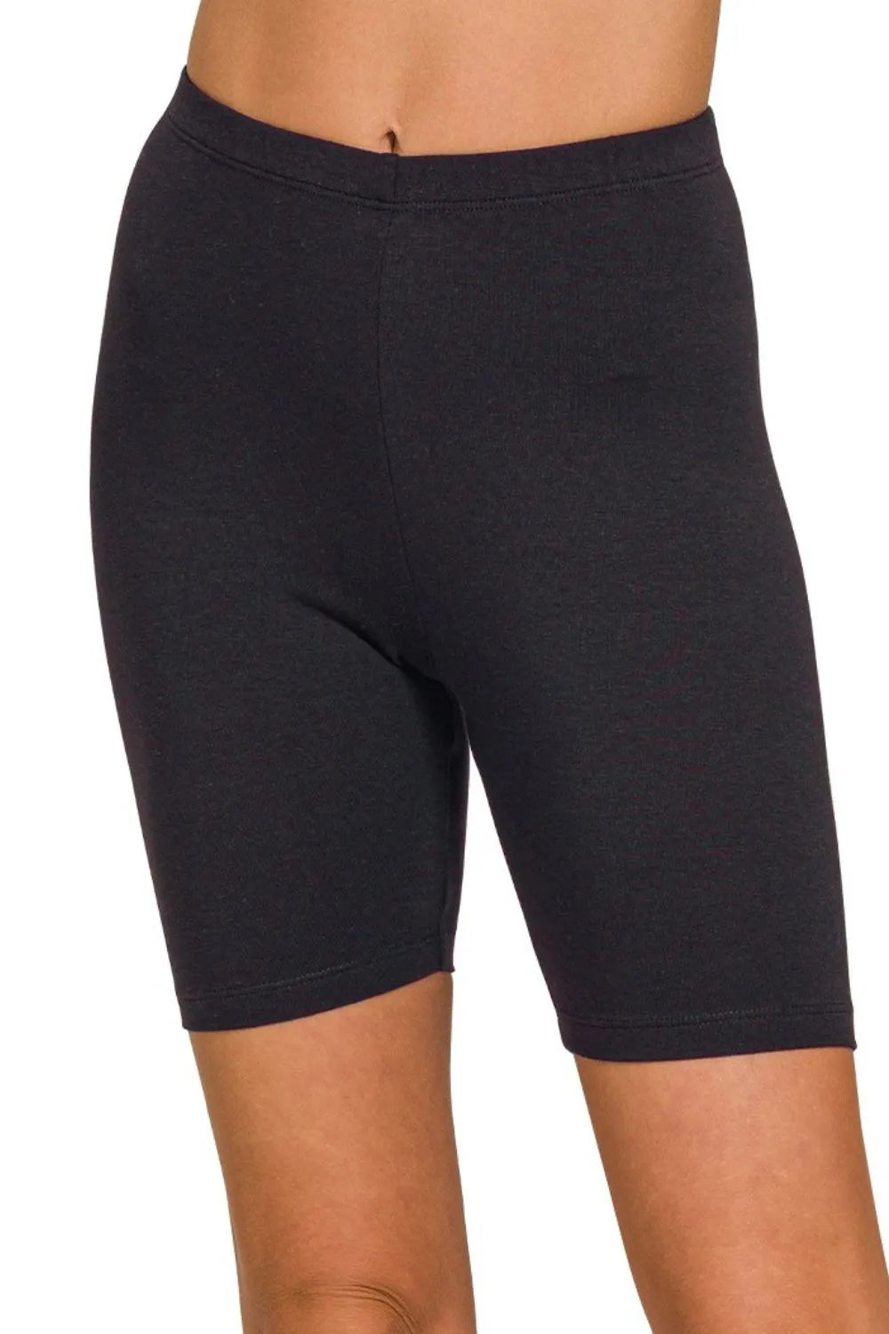 Premium Cotton Biker Shorts