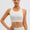 Round Neck Cutout Cropped Active Tank