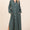 Airflow V-Neck Long Sleeve Button Down Maxi Dress
