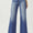 RISEN High Waist Raw Hem Wide Leg Jeans