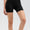 Wide Waistband Slim Fit Sports Shorts