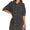 Washed Double Gauze Button Down Shirt Dress