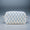 Zenana Checkered Pattern Knitted Cosmetic Pouch