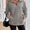 Ivy Lane Half Zip Raglan Sleeve Sweatshirt