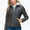 YMI Removable Faux Layered Multi-Pocket Jacket with Fuzzy Hood