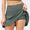 High Waist Wide Waistband Active Skirt