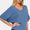 Zenana V-Neck Short Sleeve Dolman Sweater