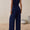 Honey Tied Surplice Sleeveless Wide Leg Jumpsuit