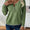 Contrast Trim Quarter Zip Long Sleeve Knit Top