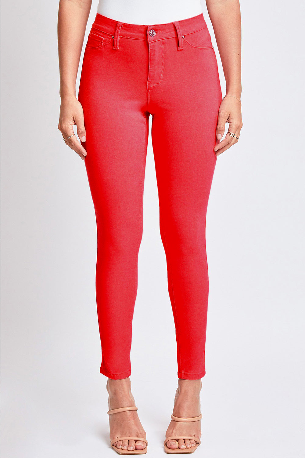 Full Size Hyper stretch Mid-Rise Skinny Jeans