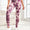 Tie-Dye Wide Waistband Active Leggings