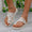 Flower Toe Post Flat Sandals