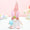 Easter Sequin Pointed Hat Faceless Gnome