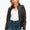 Snobbish PU Leather Biker Jacket with Side Zip Pockets