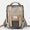 Himawari Contrast Waterproof Nylon Backpack Bag