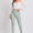 Hyperstretch Mid-Rise Skinny Jeans Jade / M
