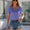 Ivy Lane Decorative Button Round Neck Cold Shoulder T-Shirt