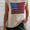 Devine US Flag Round Neck Sweater Vest