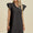 Double Take Full Size Ruffled V-Neck Cap Sleeve Dress