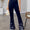 FAM-FAM Star Elastic Waist Bootcut Pants