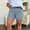 Judy Blue Full Size Color Block Denim Shorts