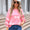 Angel Wings Bow Round Neck Dropped Shoulder Sweater