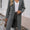 Devine Pocketed Collared Neck Long Sleeve Coat