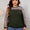 Honey Plus Size Printed Long Sleeve Sweatshirt