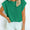 Lovelet Textured Round Neck Cap Sleeve Blouse