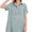 Tencel Mineral Washed Collared Shirts Dres