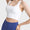 Millennia Scoop Neck Crisscross Straps Sports Bra