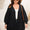 Plus Size Open Front Dropped Shoulder Knit Cardigan