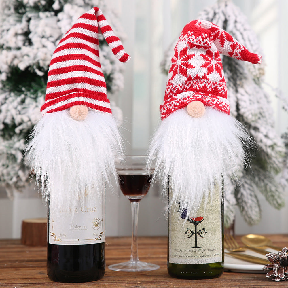 Assorted 2-Piece Wine Bottle Covers