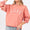 SAGE + FIG LOVE Path Applique Drop Shoulder Sweatshirt