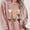 Heart Round Neck Dropped Shoulder Sweatshirt