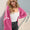 Double Take Contrast Open Front Dropped Shoulder Cardigan