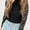 Mock Neck Long Sleeve Lace Patchwork T-Shirt