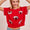 Gameday Sequin Football Embroidered Stitch Sweater