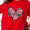 Valentine's Day BE MINE Heart Long Sleeve Sweatshirt