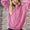 Heimish Ribbed Long Sleeve Hoodie with Kangaroo Pocket