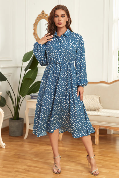 Honey Plus Size Long Sleeve Shirt Dress