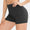 Slim Fit Wide Waistband Sports Shorts