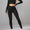 Mock Neck Long Sleeve Top and Leggings Active Set