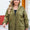 Plus Size Exposed Seam Dropped Shoulder Jacket