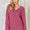 Basic Bae Full Size Ribbed Half Button Long Sleeve T-Shirt