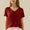 Ninexis Full Size V-Neck Short Sleeve T-Shirt