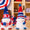 2-Piece Independence Day Knit Decor Gnomes