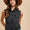 Annie Wear Collared Neck Button Down Denim Vest