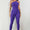 Asymmetrical Neck Wide Strap Active Jumpsuit