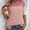 Mandy Color Block Round Neck Half Sleeve T-Shirt